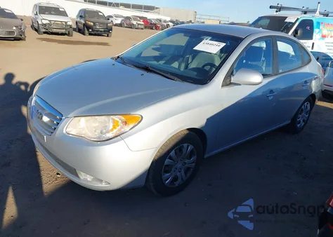 2010 Hyundai Elantra Gls from USA, damaged, VIN KMHDU4AD2AU972428